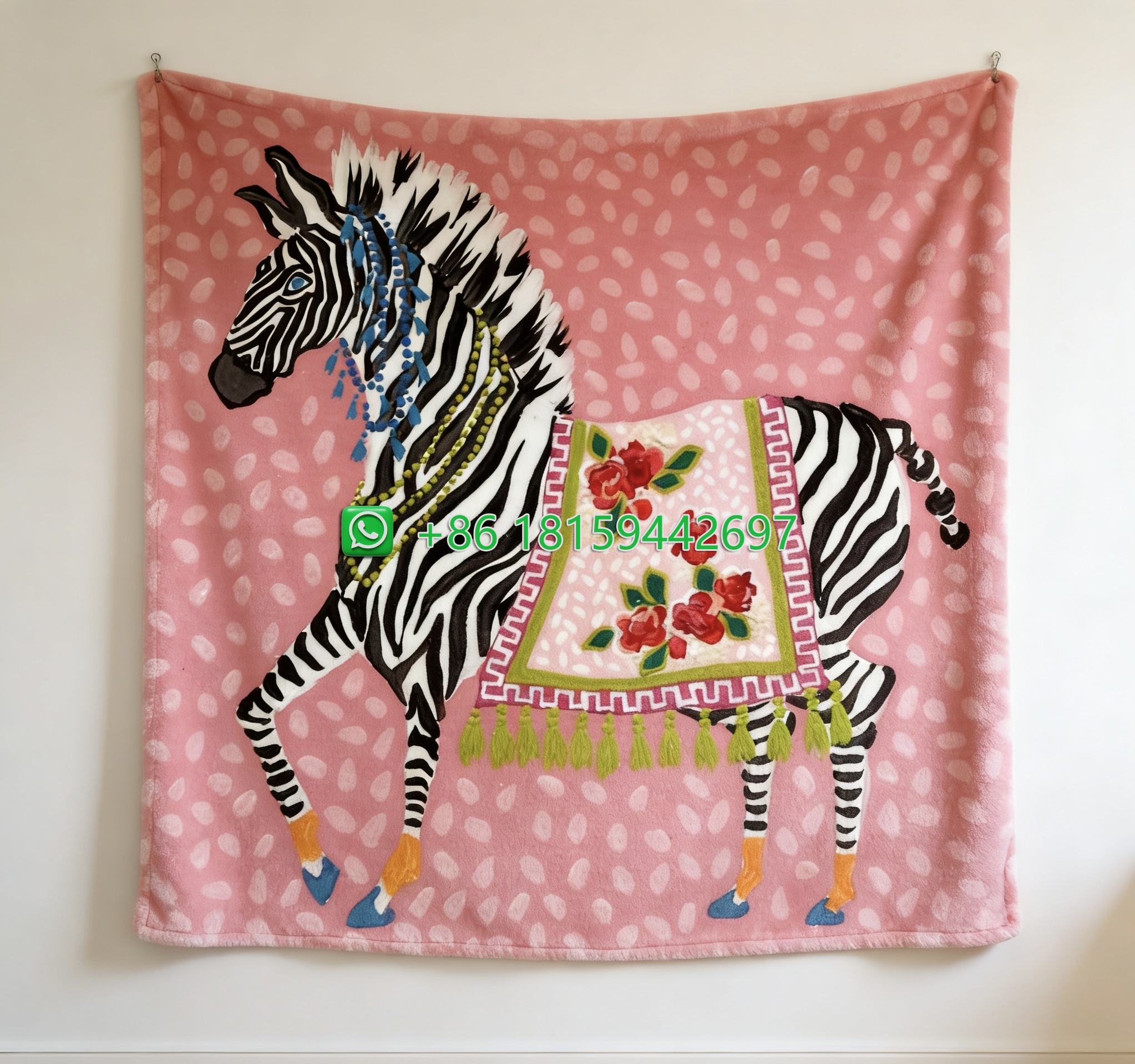 Hermes Throw Blankets